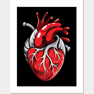 Anatomic Heart Posters and Art